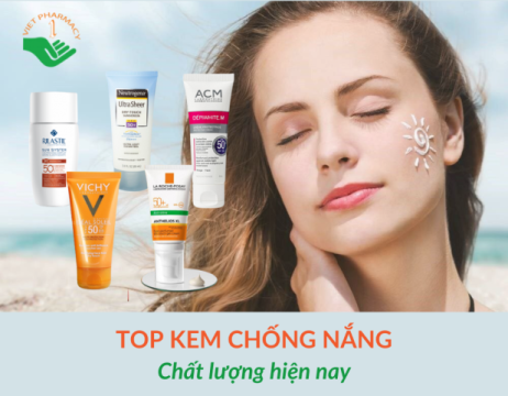 Top 10 kem chống nắng cho da dầu mụn tốt nhất 2024