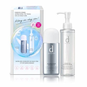 Review kem nắng kiềm dầu dProgram Allerdefense Essence N SPF50+ PA