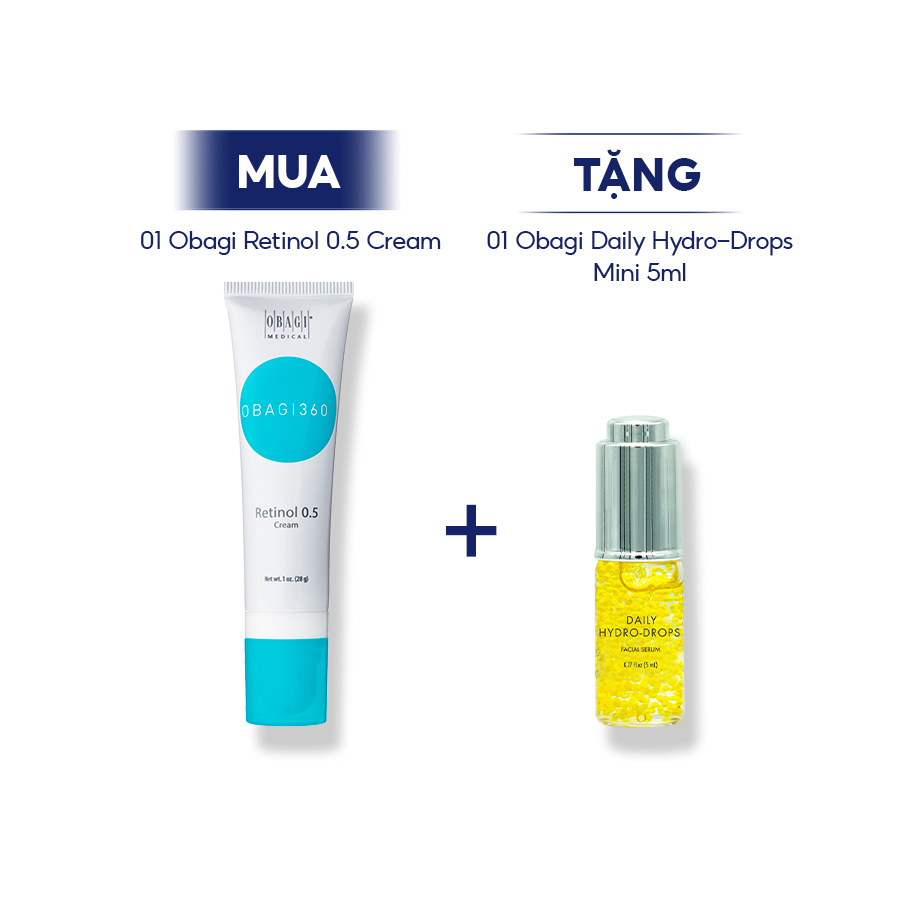 Kem dưỡng chống lão hóa ngừa mụn Obagi 360 Retinol 0.5% 28g