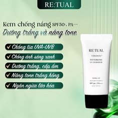 SALE 50% Kem Chống Nắng Retual Dưỡng Trắng