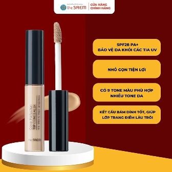 Kem che khuyết điểm The Saem Cover Perfection Tip Concealer (6.5g