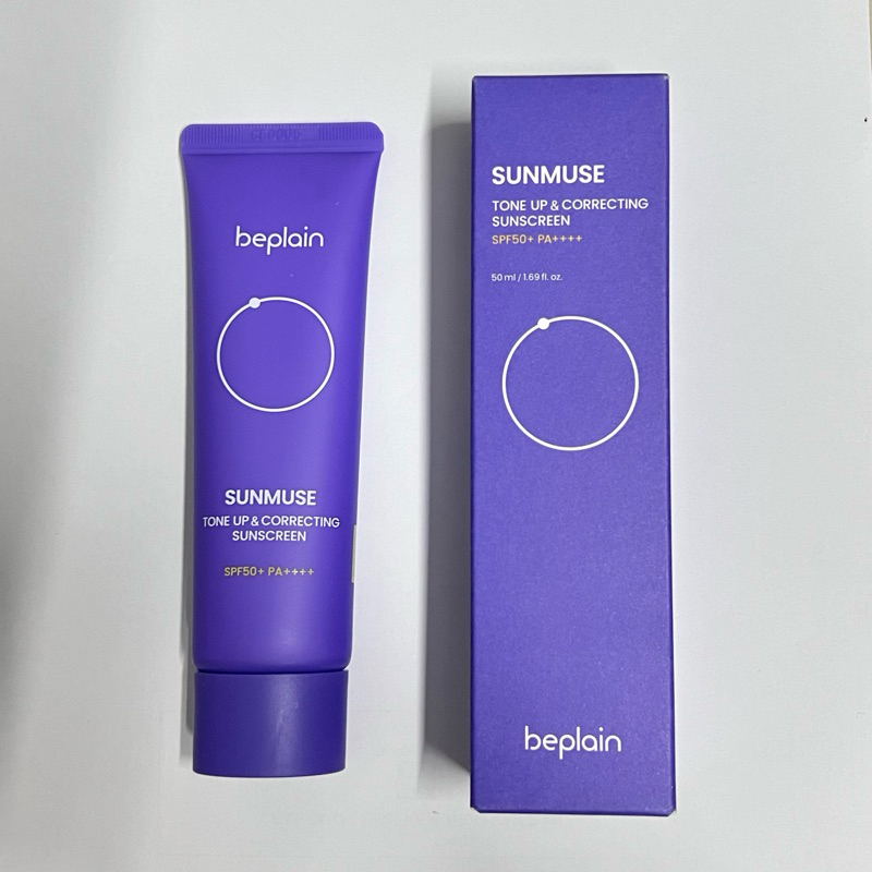 Kem chống nắng base tím Beplain Sunmuse filter lai Nâng Tone & Hiệu chỉnh da SPF 50+ PA++++ 50mL