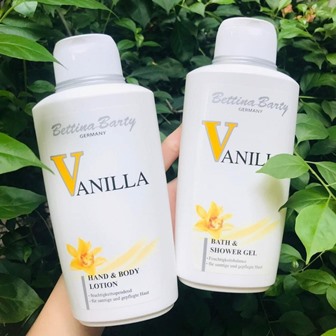 SỮA TẮM VÀ DƯỠNG THỂ VANILLA BETTINA BARTY GERMANY