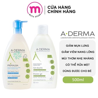Sữa Tắm Aderma Giảm Mụn Lưng 500ml