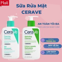 Sữa rửa mặt quốc dân CERAVE 236ml cho da dầu da mụn da khô