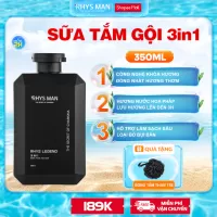 Sữa tắm gội nam hương nước hoa 3 in 1 RHYS MAN Rhys Legend