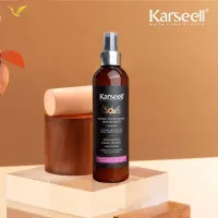 Xịt dưỡng tóc Collagen Karseell Maca 300ML gỡ rối tóc khô xơ -Xịt đạm phục hồi tóc hư tổn tức thì hương nước hoa