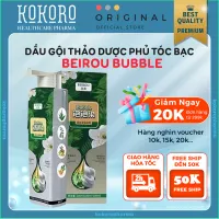 Dầu Gội Thảo Dược BEIROU BUBBLE Phủ Tóc Bạc, Đổi Màu Tóc