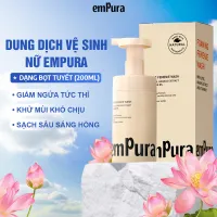 Bọt Vệ Sinh Nữ Dung Dịch Vệ Sinh Cho Nữ EmPura Giúp Kháng Viêm Giảm Ngứa, Khử Mùi Vùng Kín 200ml