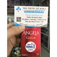 Viên uống Angela gold, angela gold hổ trợ cho phái nữ lọ 60 viên